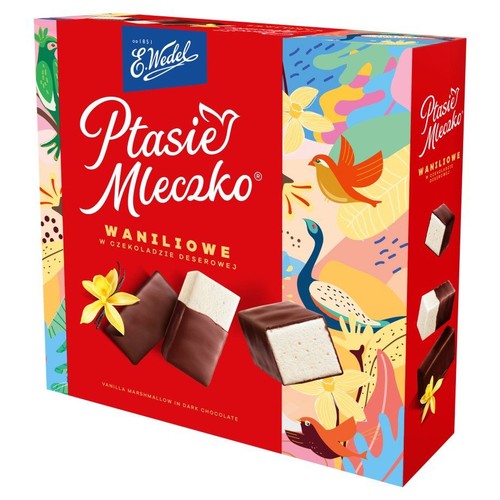 Ptasie Mleczko waniliowe E.Wedel 340 g