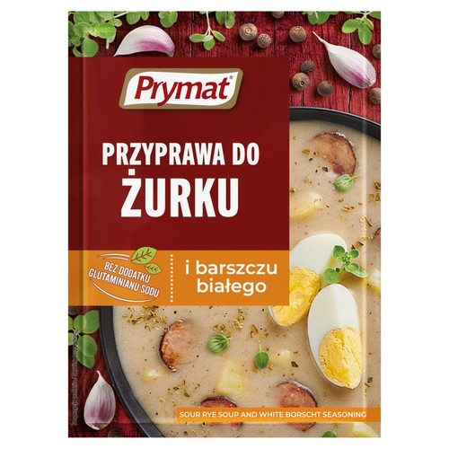 Przyprawa do żurku i barszczu białego Prymat 25 g