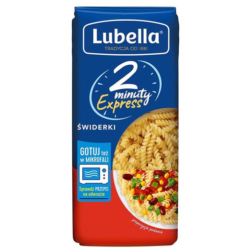 Makaron świderki express Lubella 400 g