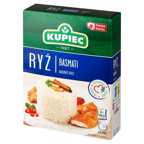 Ryż Basmati Kupiec 400 g