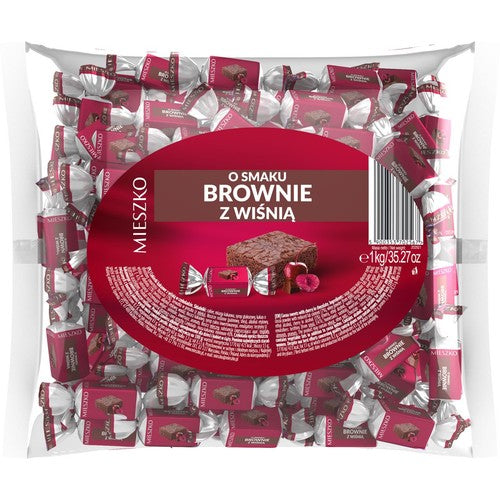 Cukierki brownie z wiśnią Mieszko 1 kg