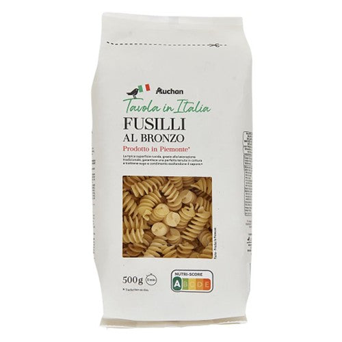 Makaron Fusilli Al Bronzo   Auchan 500 g