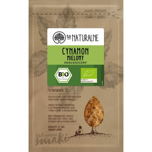 Ekologiczny cynamon mielony To Naturalne 15 g