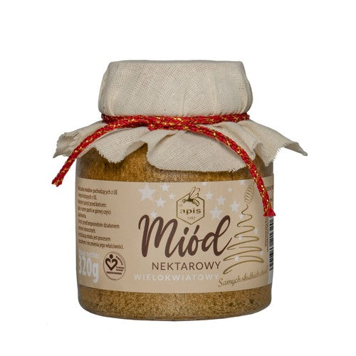 Miód wielokwiatowy nektarowy Apis 320 g