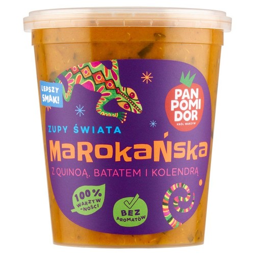 Zupa Marokańska z batatem i kolendrą Pan Pomidor 400 g