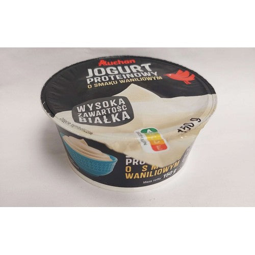 Jogurt proteinowy o smaku waniliowym Auchan 150 g