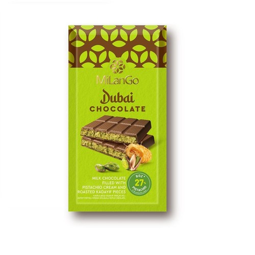 Czekolada Dubajska Milango  122 g