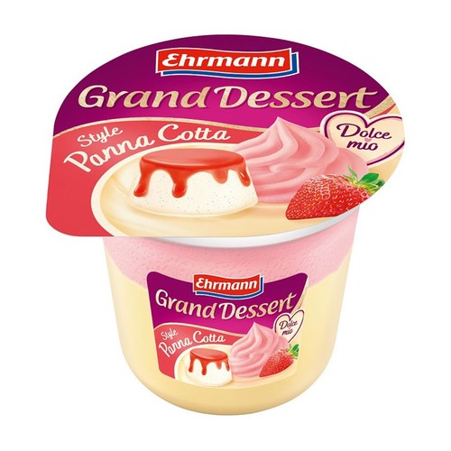 Deser mleczny o smaku Panna Cotta EHRMANN 190 g