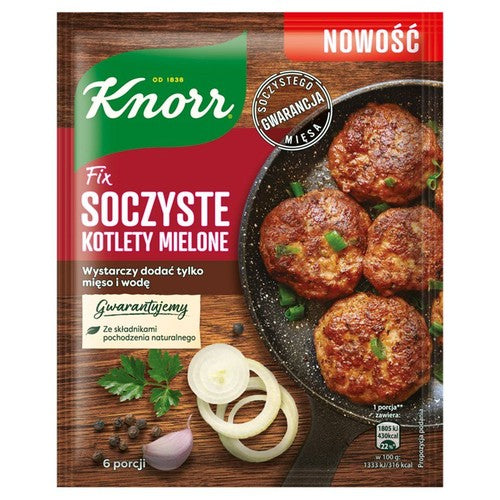 Fix do soczystych kotletów mielonych Knorr 70 g