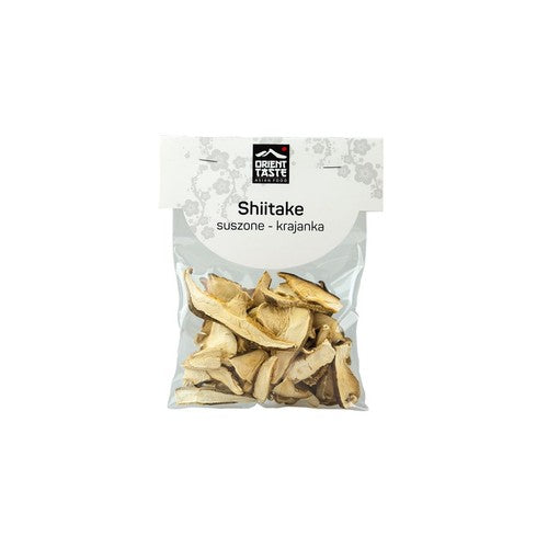 Grzyby suszone Shiitake   Orient Taste 20 g