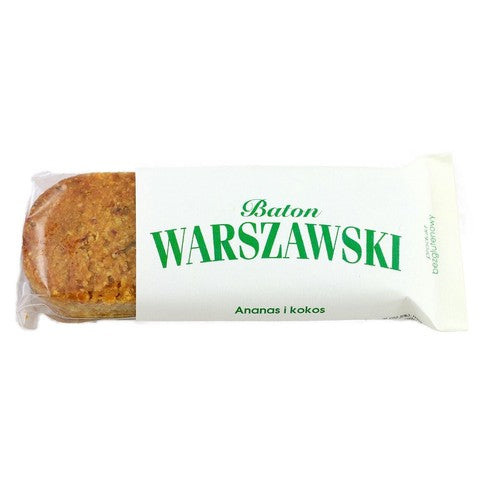 Baton bezglutenowy ananas i kokos Baton Warszawski 50 g