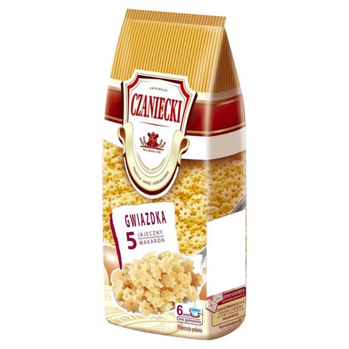 Makaron w kształcie gwiazdek Czaniecki 250 g
