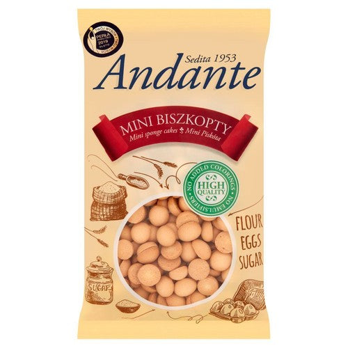 Mini biszkopty Andante 120 g