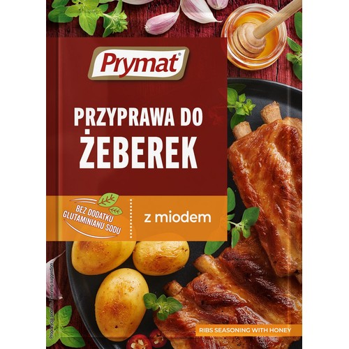 Przyprawa do żeberek z miodem  Prymat 20 g