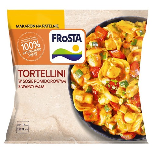 Tortellini w sosie pomidorowym z warzywami FRoSTA 450 g