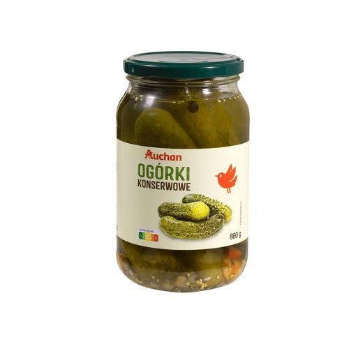 Ogórki konserwowe Auchan 450 g