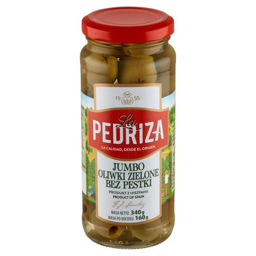 Oliwki jumbo zielone bez pestek La Pedriza 200 g
