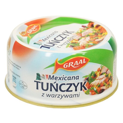 Mexicana Tuńczyk z Warzywami  GRAAL 280 g