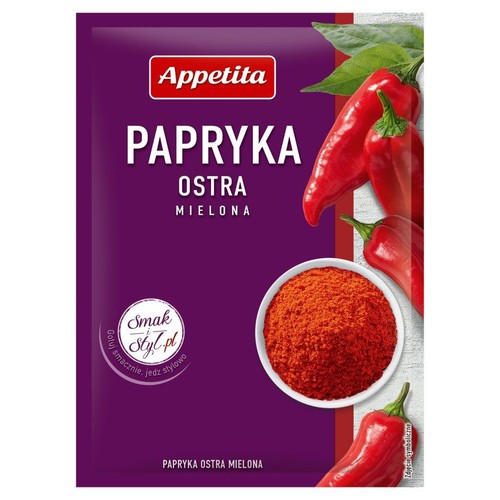 Papryka ostra mielona Appetita 20 g