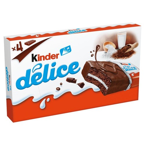 Delice kakaowy biszkopt z mlecznym nadzieniem Kinder 156 g