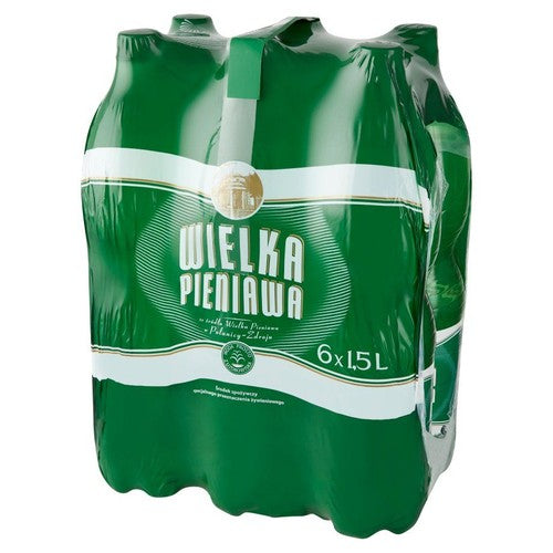 Woda lecznicza niegazowana Wielka Pieniawa 6 x 1,5 l