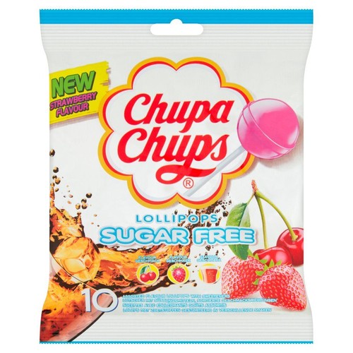 Lizaki wieloowocowe bez cukru Chupa Chups 110 g
