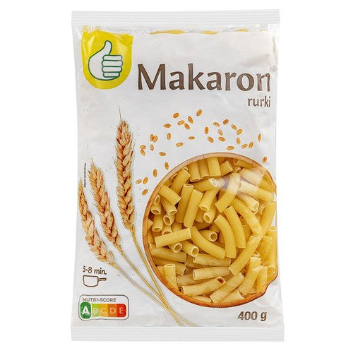 Makaron rurki z kurkumą Auchan 400 g