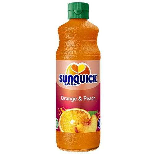 Koncentrat napoju o smaku pomarańczy i brzoskwini  Sunquick 700 ml