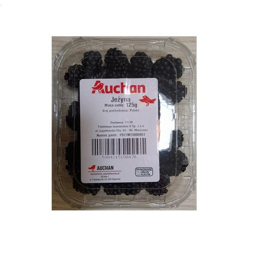 Jeżyna Owoce Auchan 125 g