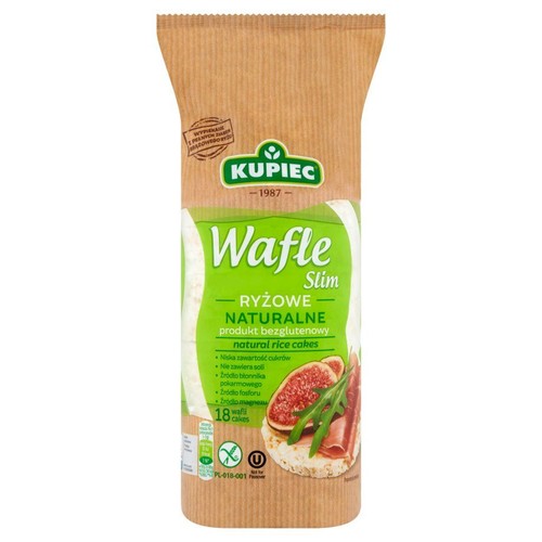 Wafle ryżowe naturalne Kupiec 90 g