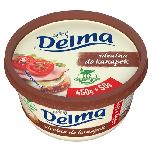 Margaryna idealna do kanapek Delma 450 g