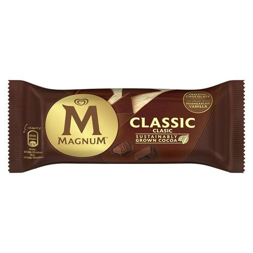 Lody classic waniliowe w mlecznej czekoladzie Magnum 110 ml