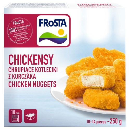 Chrupiące kotleciki z kurczaka  FRoSTA 250 g