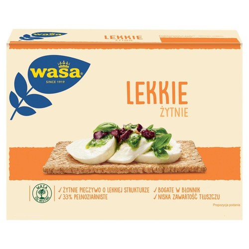 Pieczywo lekkie żytnie Wasa 110 g