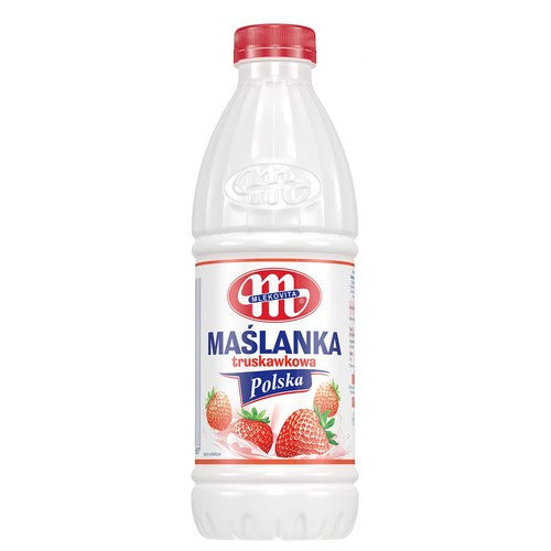 Maślanka truskawkowa Mlekovita 1 kg