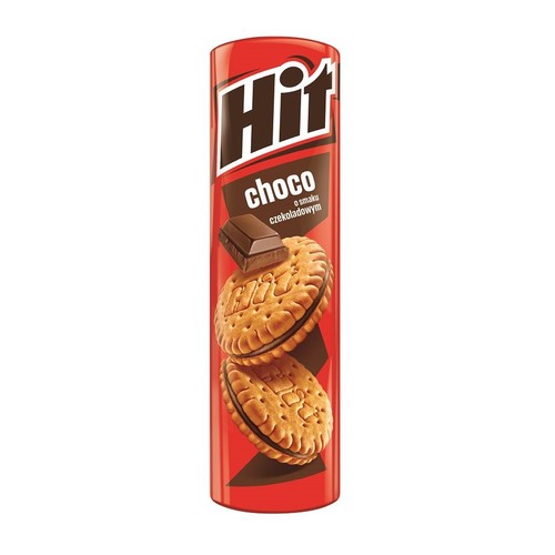 Herbatniki-markizy z kremem o smaku czekoladowym Hit 220 g