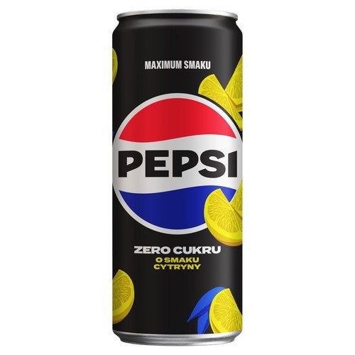 Napój gazowany Zero Cukru o smaku cytrynowym  Pepsi-Cola 330 ml